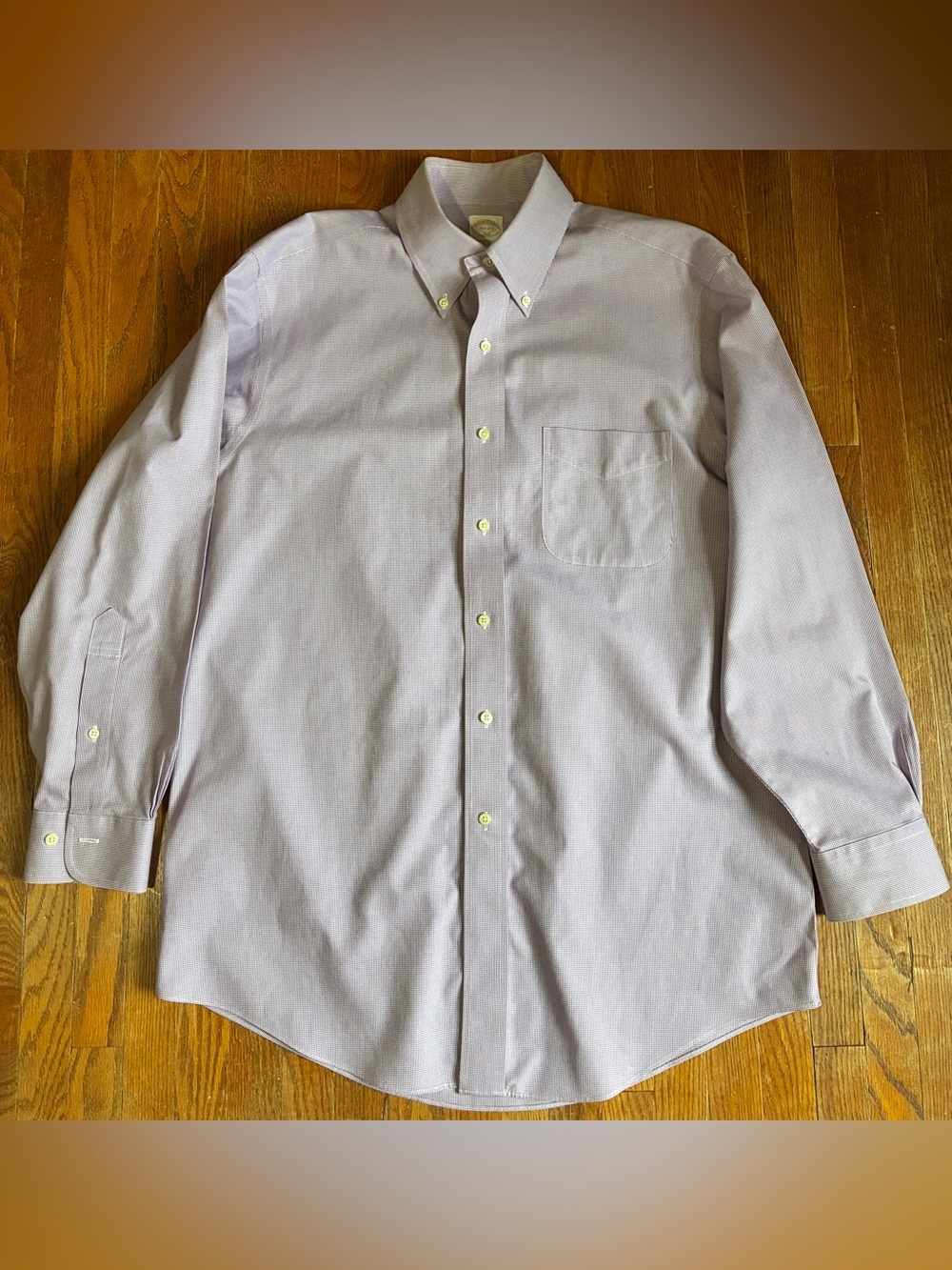 Brooks Brothers Light Lavender Button-Down Shirt
